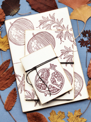 Set di cartoleria melograno