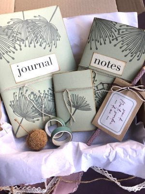 gift box dandelion