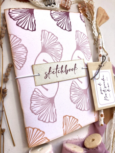 papeteri sketchbook gingko