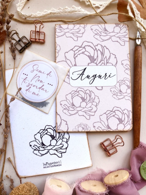 Biglietti auguri personalizzati botanici