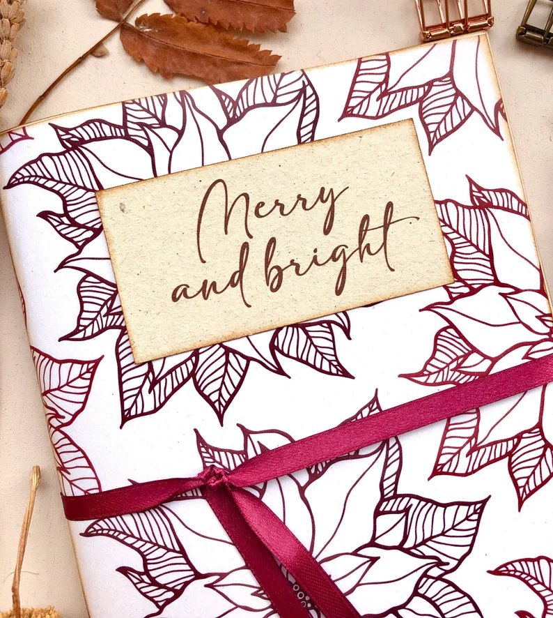 Quaderno personalizzato Natale