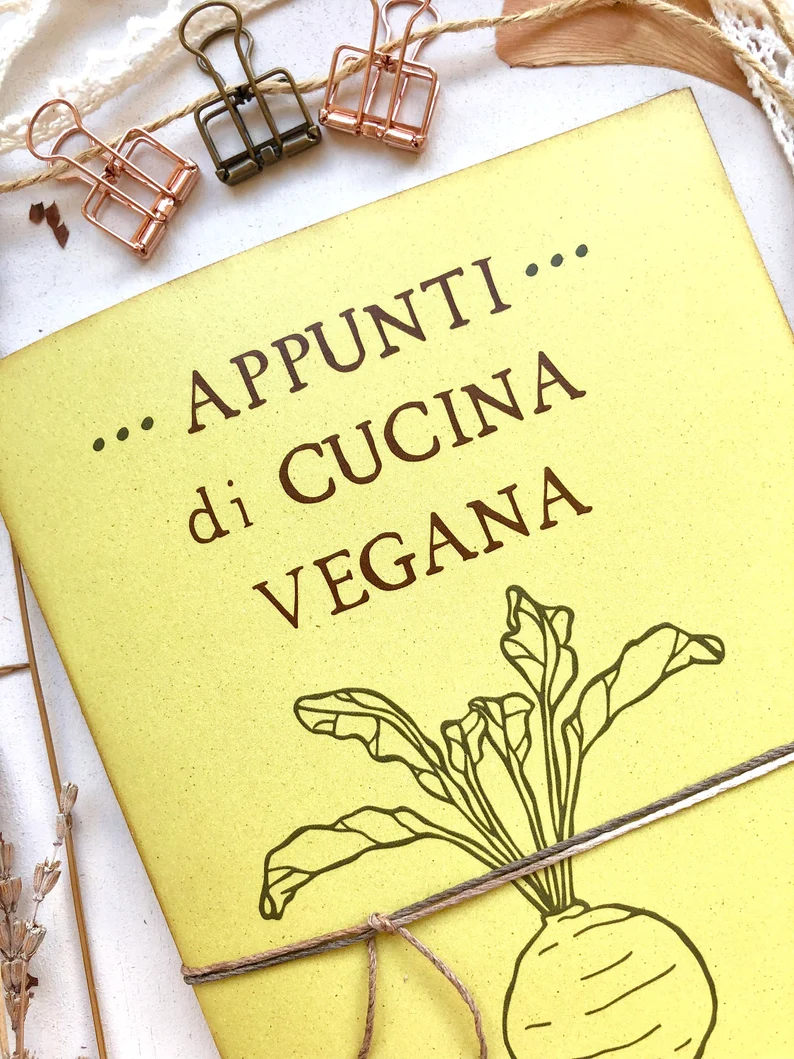 Ricettario appunti cucina vegana
