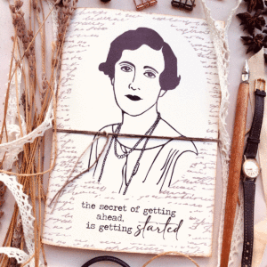Quaderno fatto a mano Agatha Christie