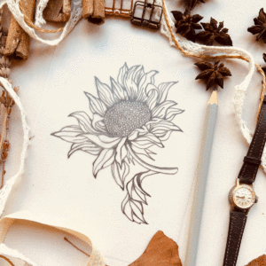 illustrazioni botaniche disegnate a mano